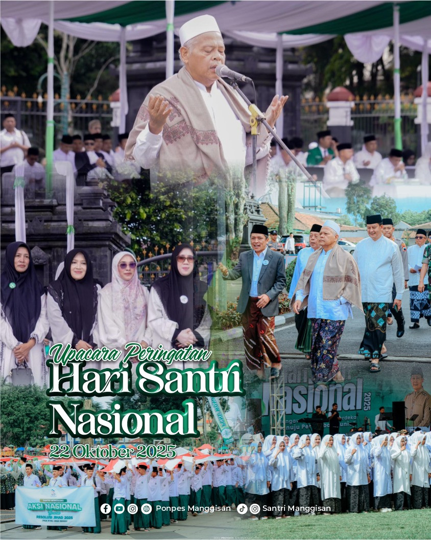 1000 Santri Al Mubaarok Manggisan Ikuti Upacara Hari Santri Nasional 2025 di Wonosobo